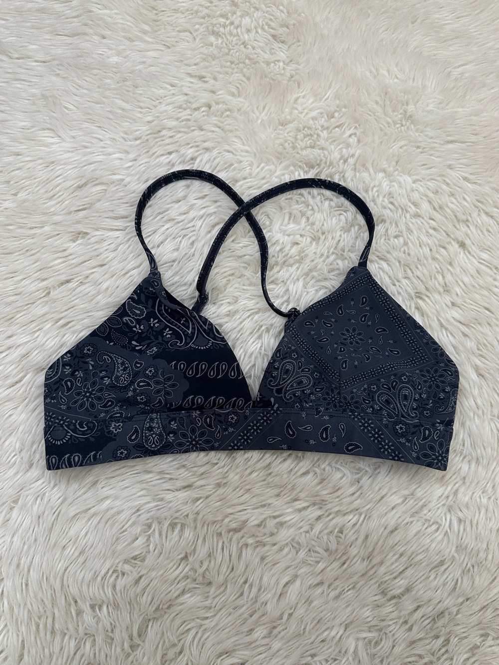 ALO Yoga Paisley Print Sports Top